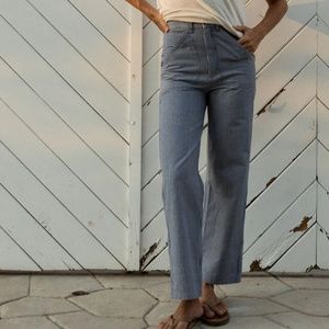 Pinstripe Railroad Jeans NWT